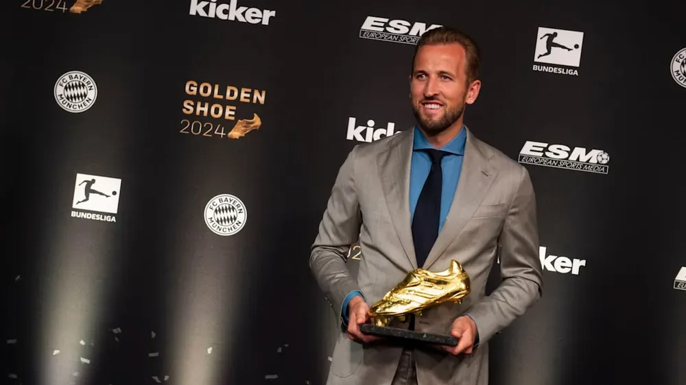 Kane zum zweiten Mal: Goldener Schuh für Bayern-Stürmer